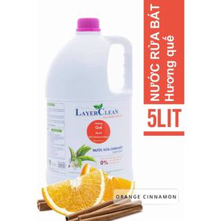 Nước rửa bát hữu cơ Layer Clean hương quế, hương quýt, hương hồng