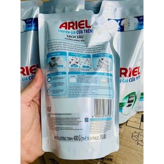 Nước Giặt Ariel Đậm Đặc Sạch Nhanh Túi nhỏ 400ml/330ml