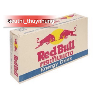 Thùng 24 Lon x 250ml Nước Tăng Lực RED BULL (Bò Húc) Chuẩn Thái Lan