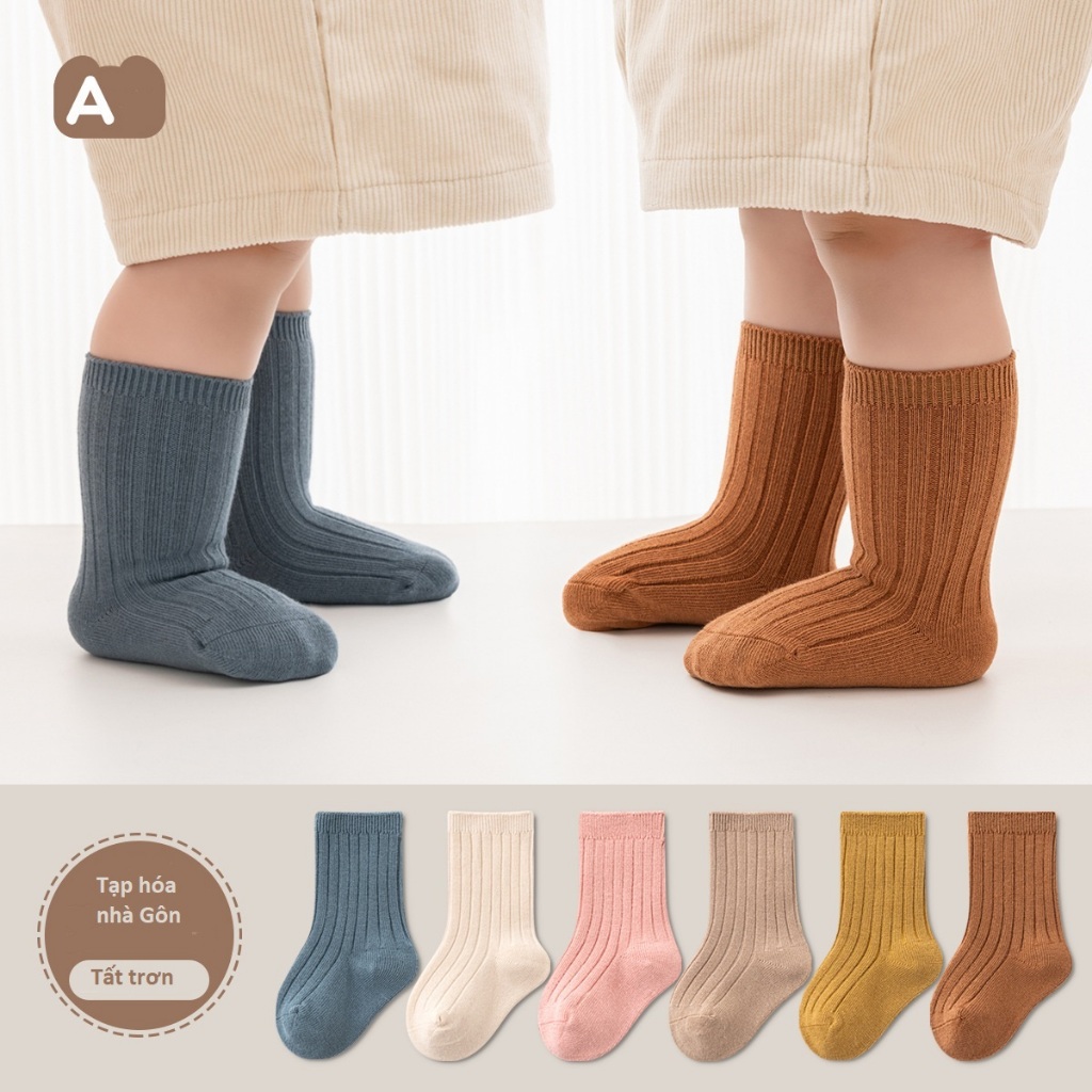 Tất cao cổ cho bé, vớ cao cổ trẻ em từ 0-5 tuổi