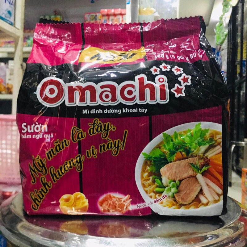 Combo 5 gói mì omachi