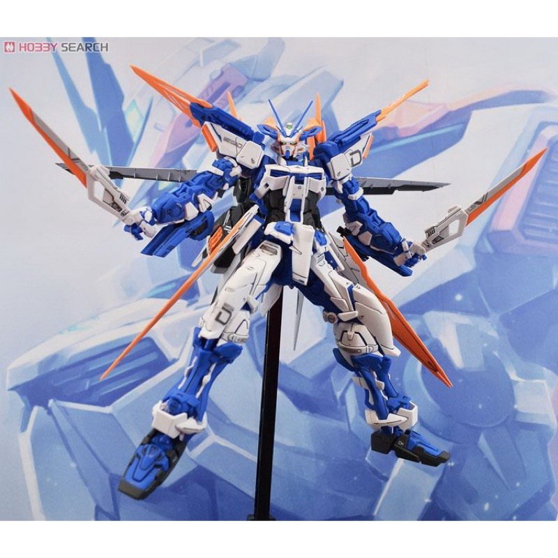 (2hand) Mô Hình Lắp Ráp Gundam MG Astray BLue Frame D JJ003 Jijia kèm giá đỡ