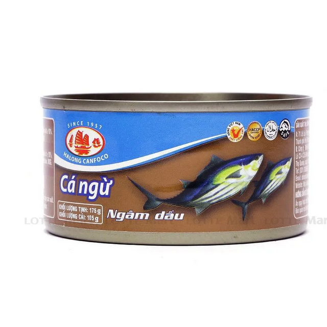 Cá Ngừ Ngâm Dầu Hạ Long Canfoco 105G