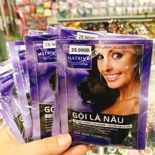 Gội là nâu tóc matrix