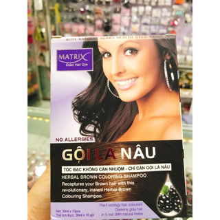 GỘI LÀ NÂU TÓC MATRIX ( GÓI 25 ML)