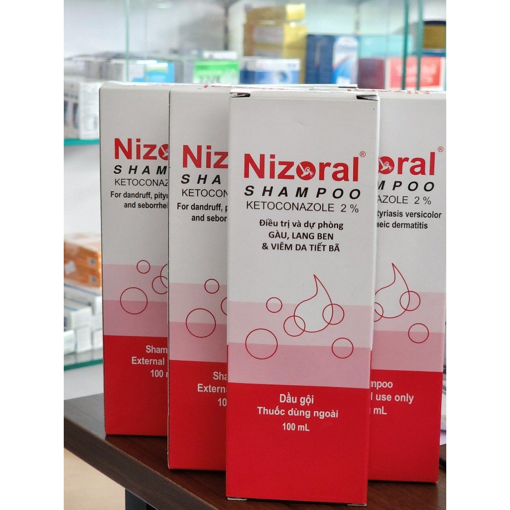 Dầu gội Nizoral chính hãng, ngăn ngừa gàu, nấm ngứa.