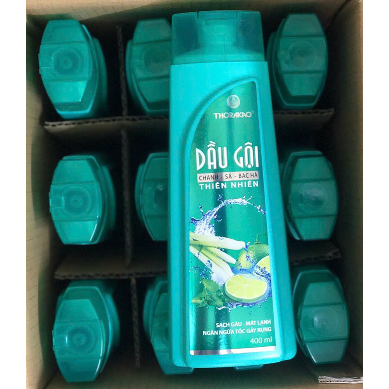 Dầu gội Chiết xuất Chanh - sả Thorakao 400ml