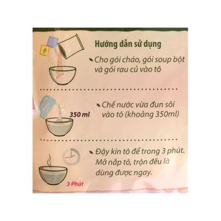[Thùng 30 gói] Cháo yến mạch 40g