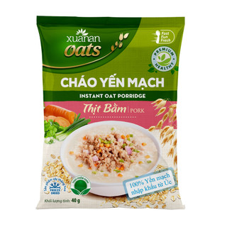 [Thùng 30 gói] Cháo yến mạch 40g