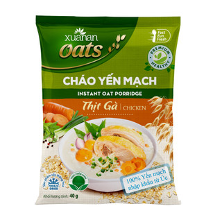 [Thùng 30 gói] Cháo yến mạch 40g