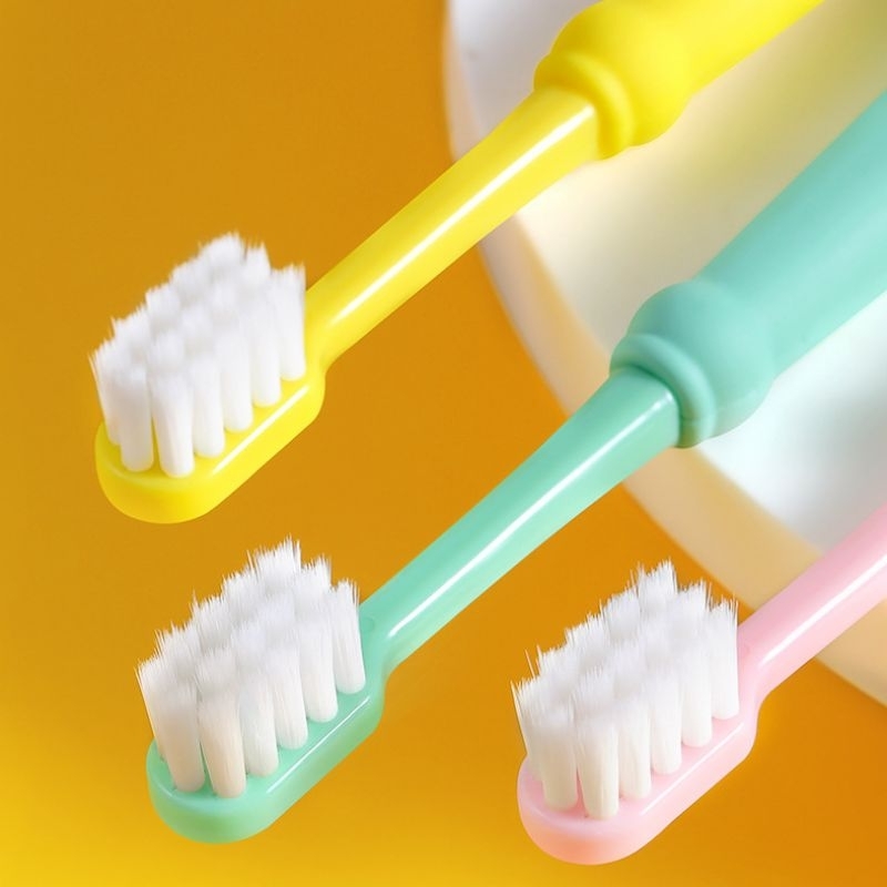 _ Bàn Chải Chú Khủng Long Đáng Yêu Cho Bé _ Sợi Tơ Siêu Mềm Mịn