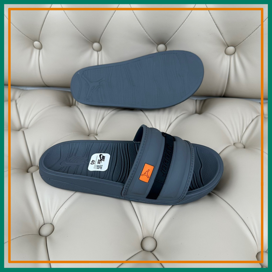 Dép nam quai ngang Jordan cao cấp chuẩn ảnh 100% , dép nam Jordan mẫu mới nhất thiết kế bắt mắt trẻ trung chống hôi chân