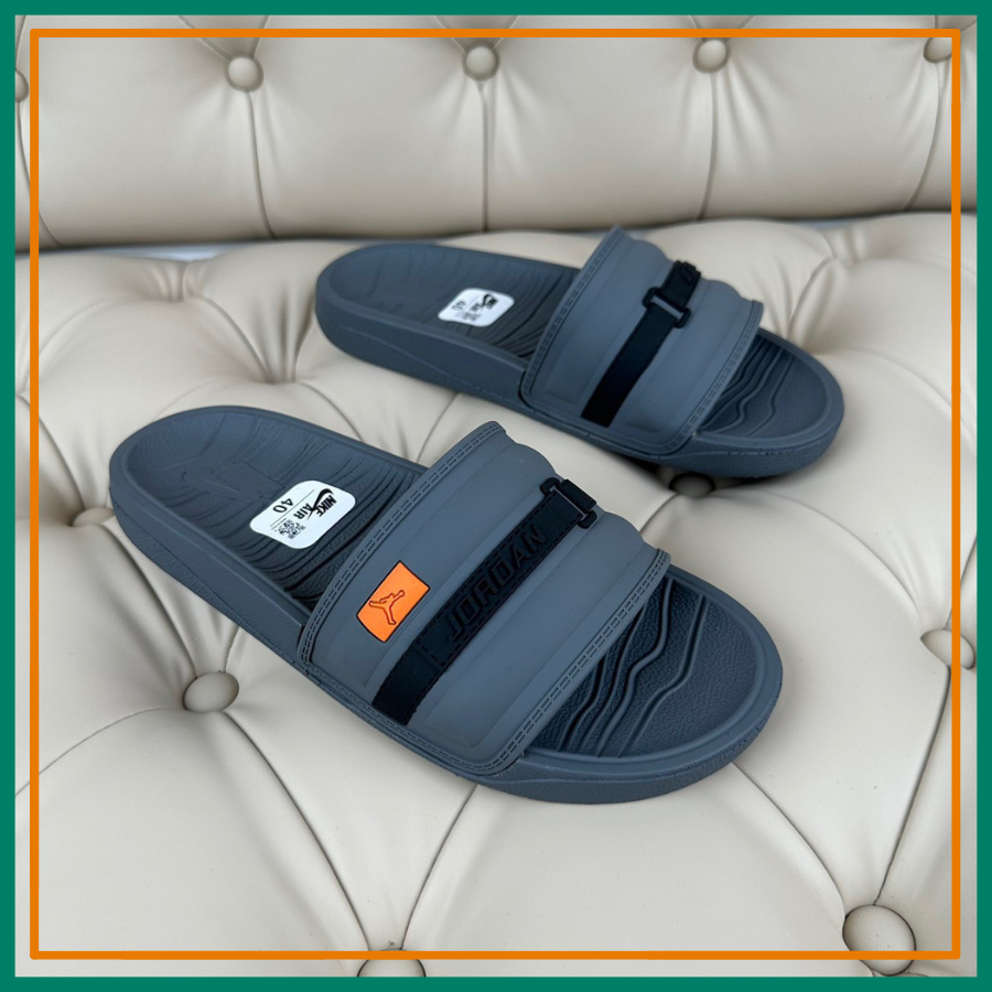 Dép nam quai ngang Jordan cao cấp chuẩn ảnh 100% , dép nam Jordan mẫu mới nhất thiết kế bắt mắt trẻ trung chống hôi chân