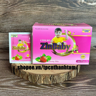 Cốm ăn ngon cho bé ZINBABY tăn cường sức đề kháng, hỗ trợ hệ tiêu hóa-Hộp  25 gói