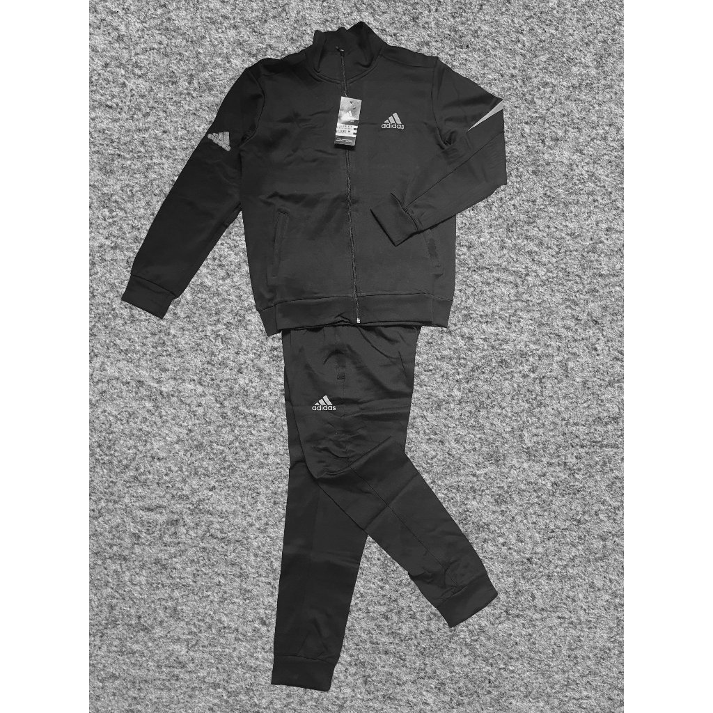 Quần áo thể thao nam co giãn chất poni dày dặn , Đồ bộ nam mùa thu đông dài tay