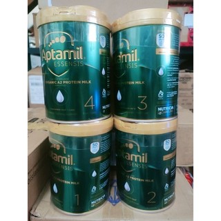 Date mới-Sữa Aptamil Essensis Organic DÒNG CAO CẤP 900g Úc số 1 2 3 cho bé
