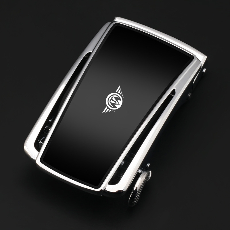 Đầu khóa thắt lưng nam Minh Tâm MT7911K, bản rộng 3,6cm, kiểu khóa tự động mặt bóng kính