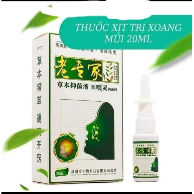 Xịt Xoang Mũi JIMINGTANG- Xịt mũi, vệ sinh mũi