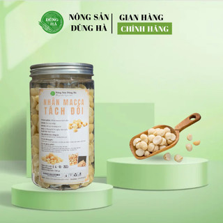 Nhân Mắc Ca (Macca) Vỡ Đôi Loại 1, hạt Bùi, Ngậy Dạng đóng Túi - Hộp, tiện lợi, tốt cho sức khoẻ