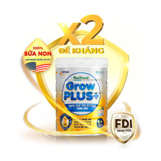 Sữa growplus+ số 0/1 lon 800g