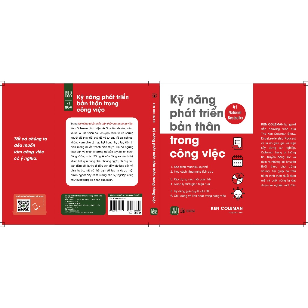 Sách - Kỹ Năng Phát Triển Bản Thân Trong Công Việc