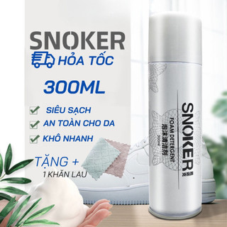 Bình xịt vệ sinh giày, bình xịt bọt tuyết giặt khô giày, dung dịch vệ sinh giày, vệ sinh giày dép sneaker cao cấp