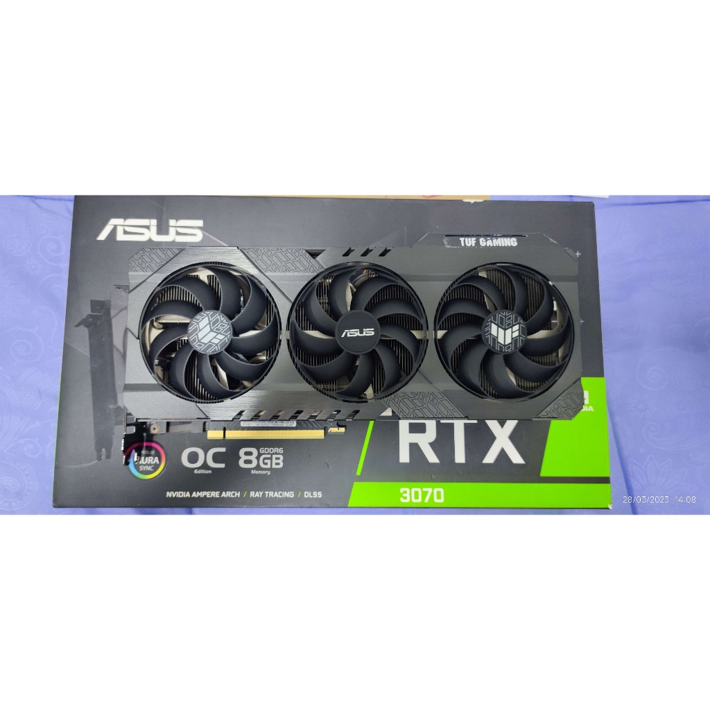 CARD MÀN HÌNH VGA RTX 3070 8G - Bảo hành 1 Tháng