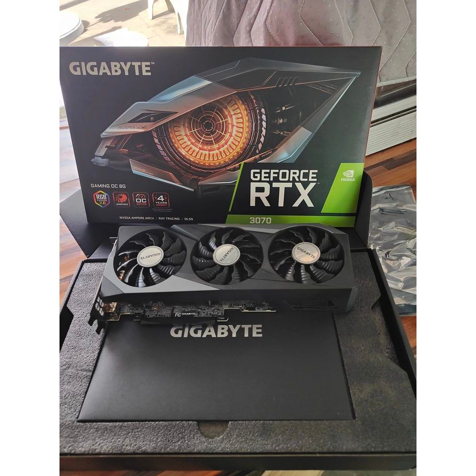 CARD MÀN HÌNH VGA RTX 3070 8G - Bảo hành 1 Tháng