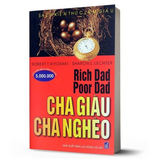 Sách - Nghĩ giàu và làm giàu  - Cha giàu cha nghèo