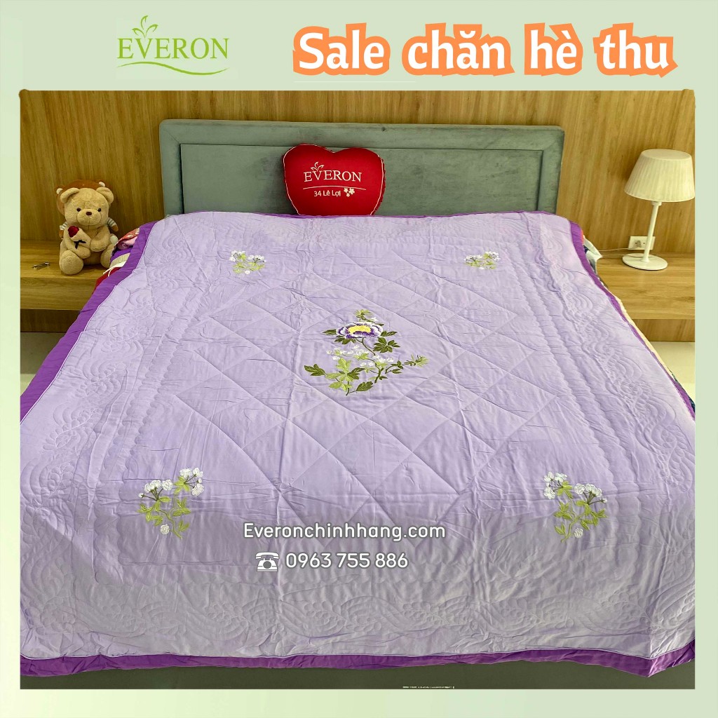 Chăn hè everon chính hãng nhiều mẫu giảm giá