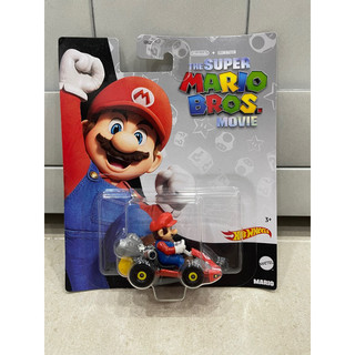 Xe mô hình đồ chơi hotwheels 1:64 - the super mario bros movie - mario