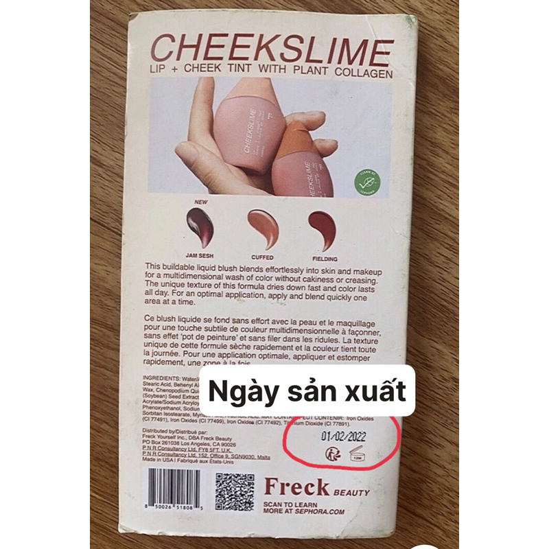 Phấn má hồng cao cấp Cheeklime với 2 tông màu tươi tắn nhẹ nhàng lâu trôi