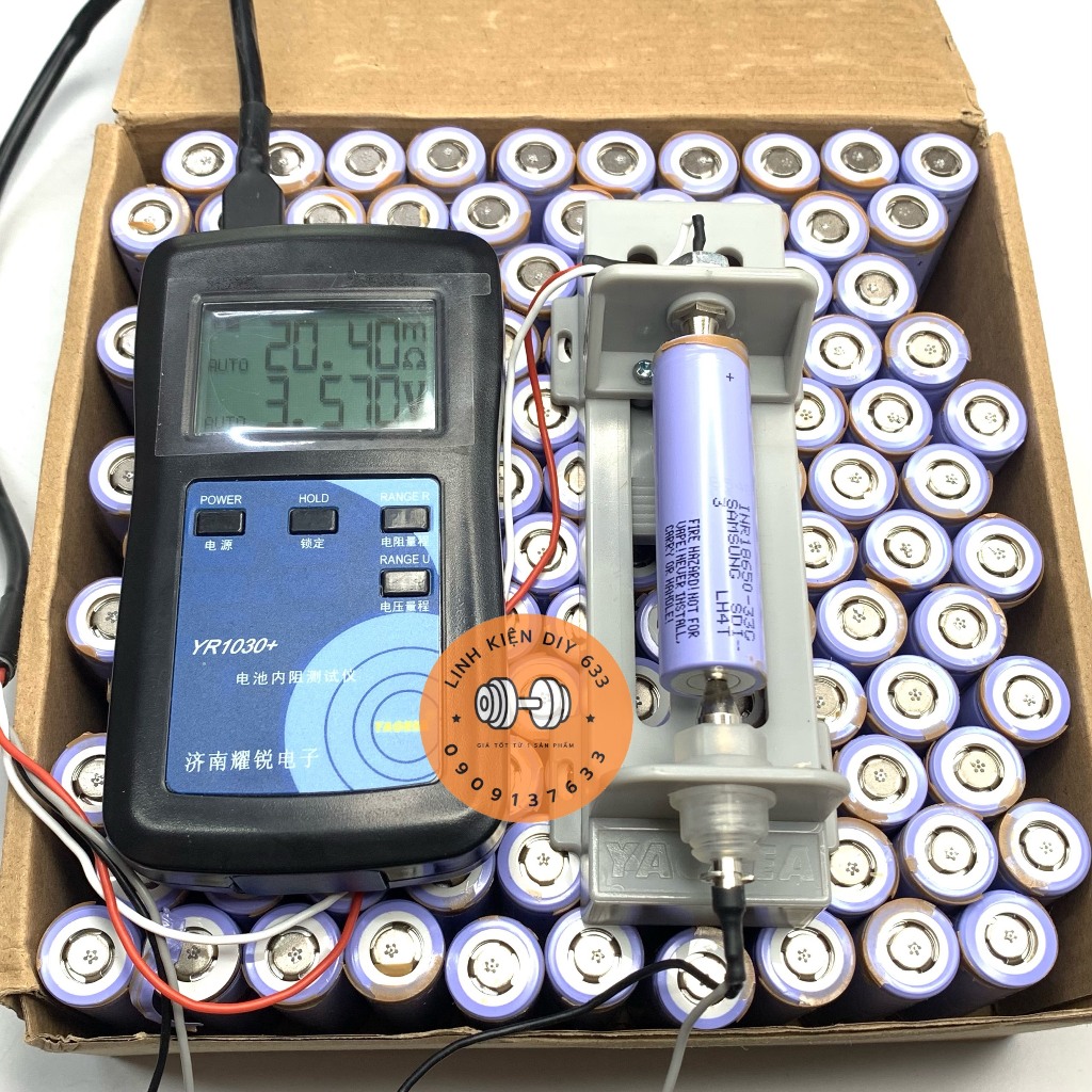 Pin Samsung 33G 18650 DL 3000mAh xả 5C 10A tháo máy