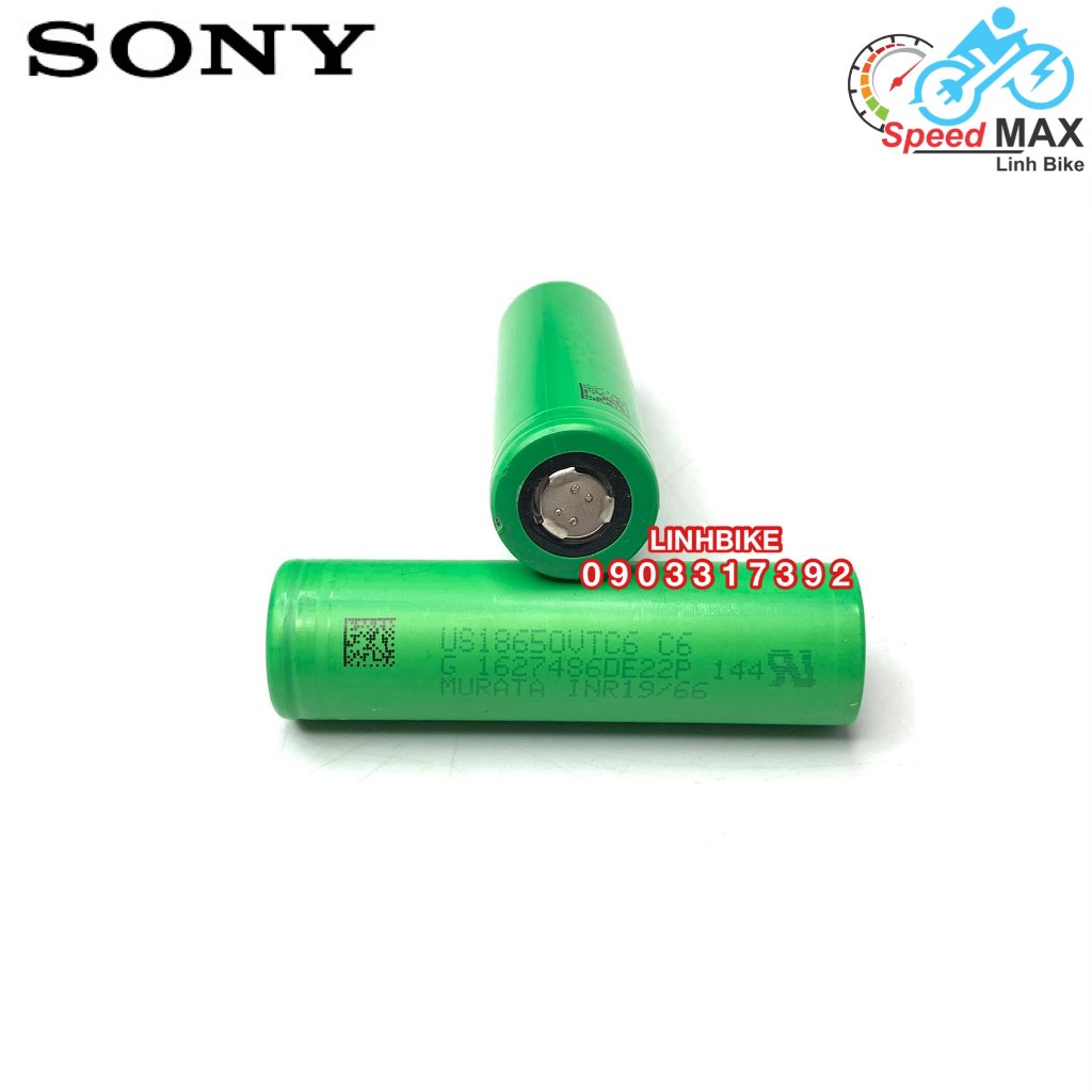 Pin Sony VTC6 18650 DL 3000mAh xả 15C 30A tháo máy