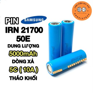 [Tháo khối] Pin Samsung 50E 21700 DL 5000mAh xả 10A tháo máy (DIY633)