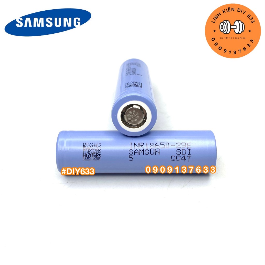 Pin Samsung 29E 18650 DL 2900mAh xả 5C 10A tháo máy