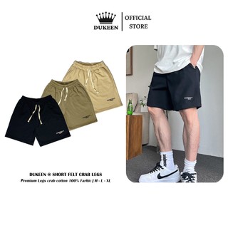 Quần Short Đùi Local Brand Essentials Dukeen nỉ cotton unisex form rộng nam nữ oversize