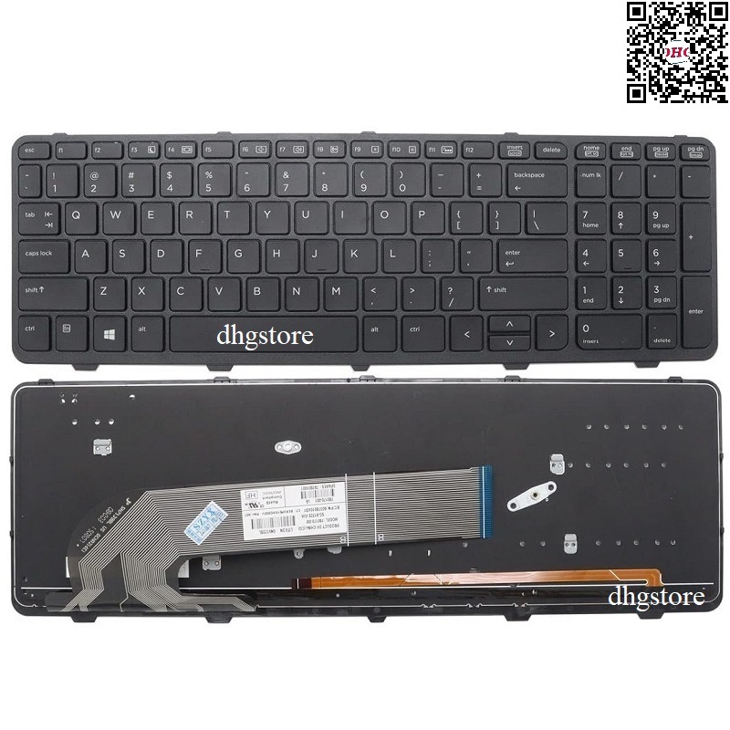 Bàn phím laptop HP Probook 450 G0, 450 G1, 455 G0, 455 G1