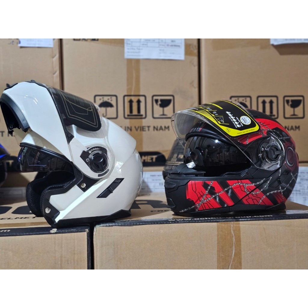 MŨ BẢO HIỂM FULLFACE ROYAL M08- NÓN BẢO HIỂM CHÍNH HÃNG SÓT KHO- KÍNH MŨ YO HE 878