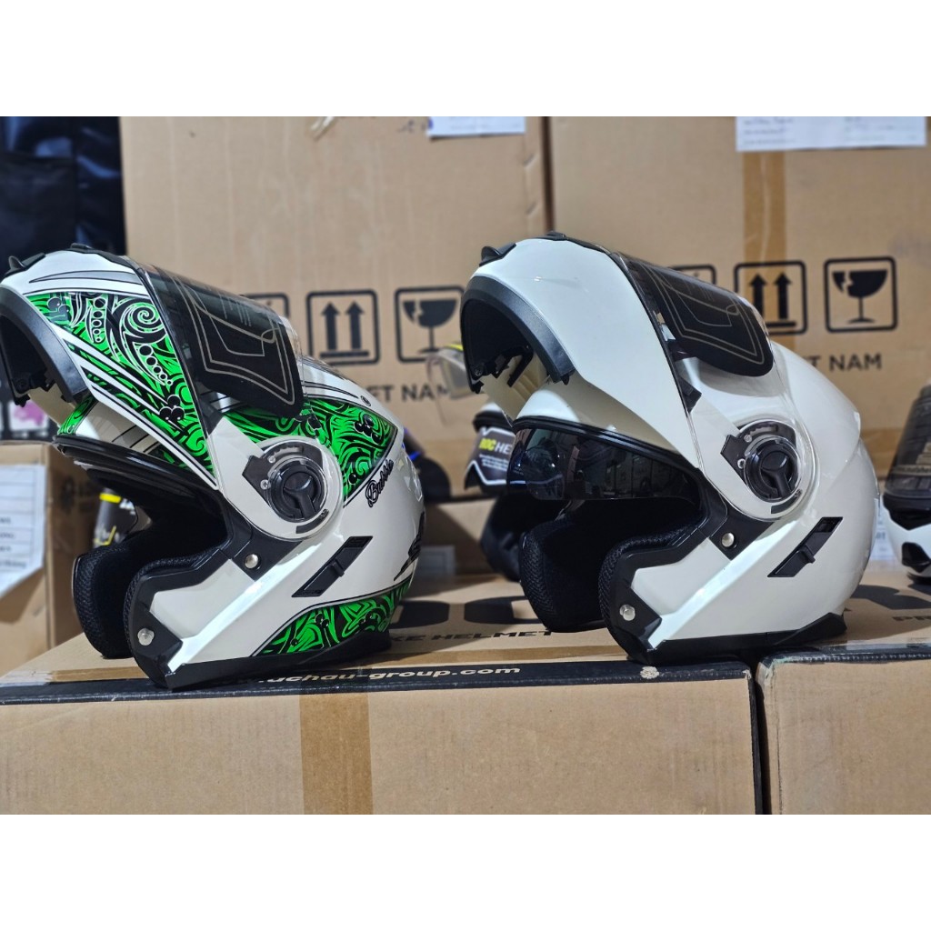 MŨ BẢO HIỂM FULLFACE ROYAL M08- NÓN BẢO HIỂM CHÍNH HÃNG SÓT KHO- KÍNH MŨ YO HE 878