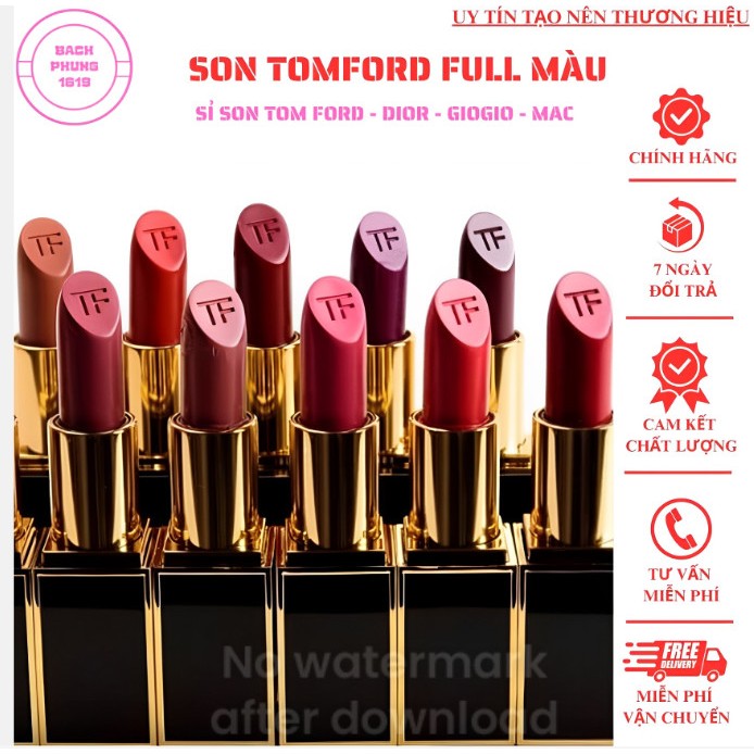 Son Tom Ford Full Màu Cực Cháy Chào Xuân 2024