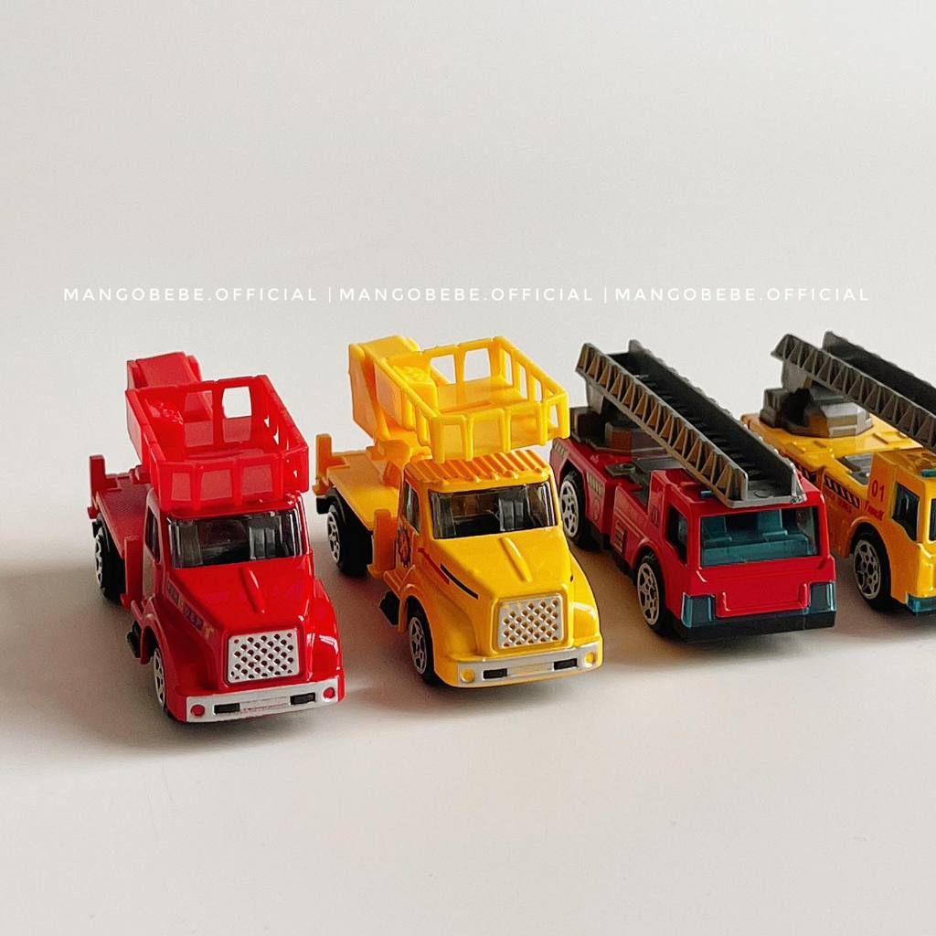 Set 15 Xe Hợp Kim Alloy Truck Cho Bé