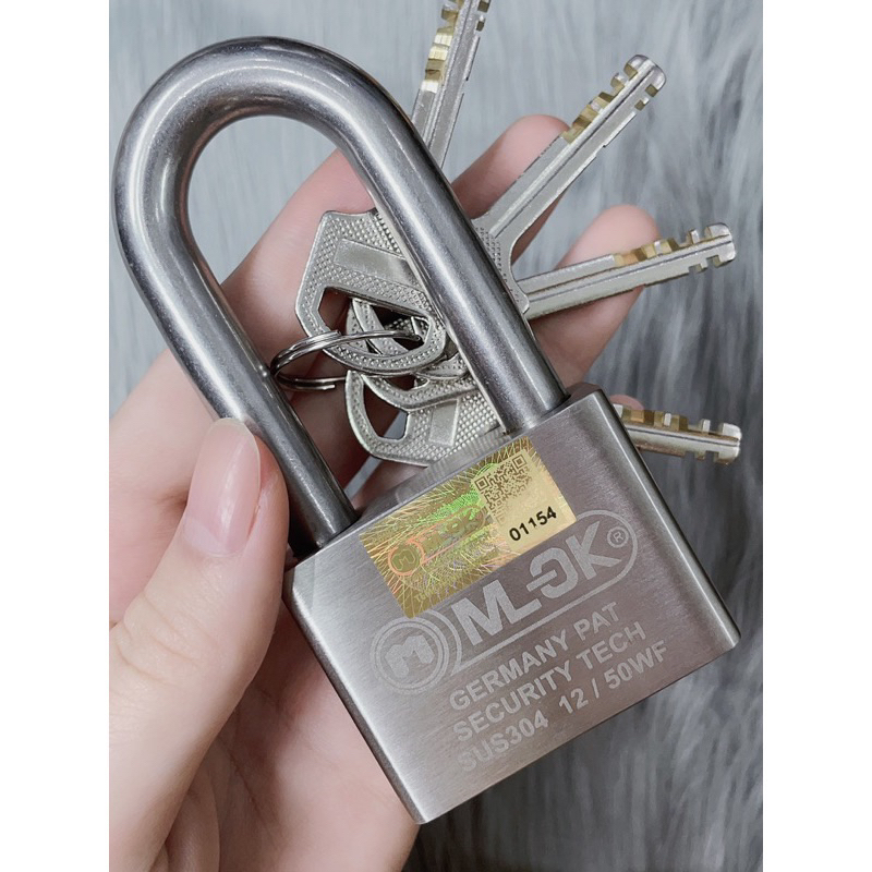 Khoá cửa treo ngõng dài Mlock 12/50wf nhập khẩu Đức