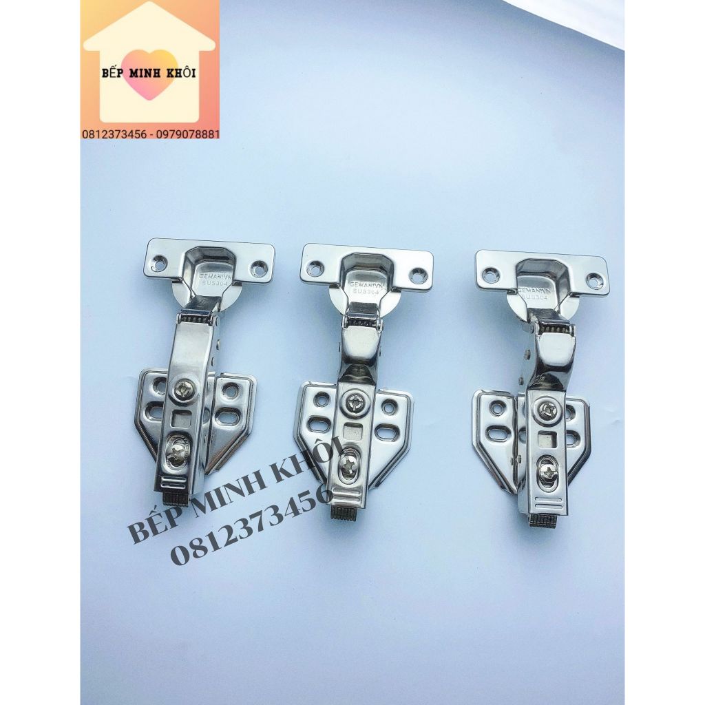 BẢN LỀ GIẢM CHẤN GEMANIVN CHẤT LIỆU INOX, BẢN LỀ TỦ BẾP/ PHỤ KIỆN THÔNG MINH