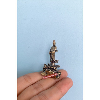 Tượng đồng Phật bà quan âm đứng mini