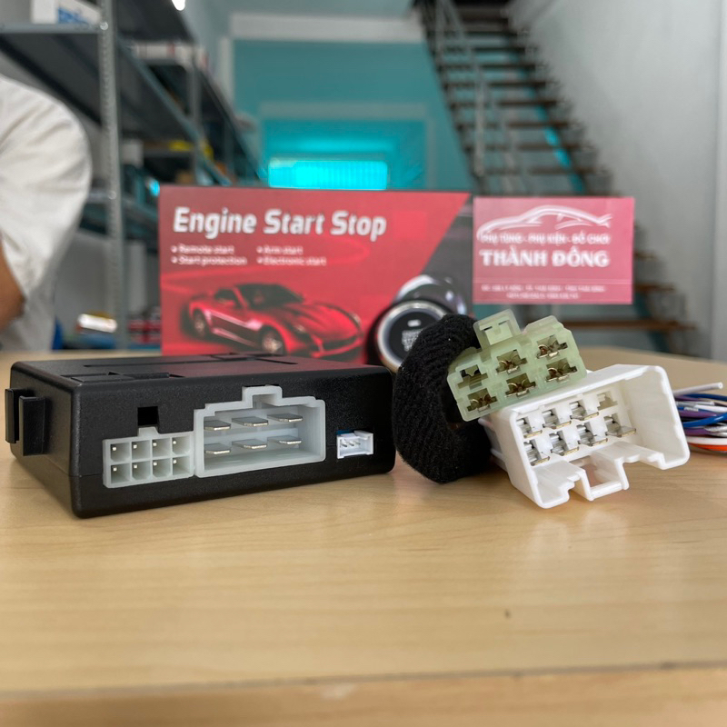 Bộ Đề Nổ Start/Stop Engine Hiệu OVI | Khởi Động Xe Một Chạm, Tiện Lợi, An Toàn