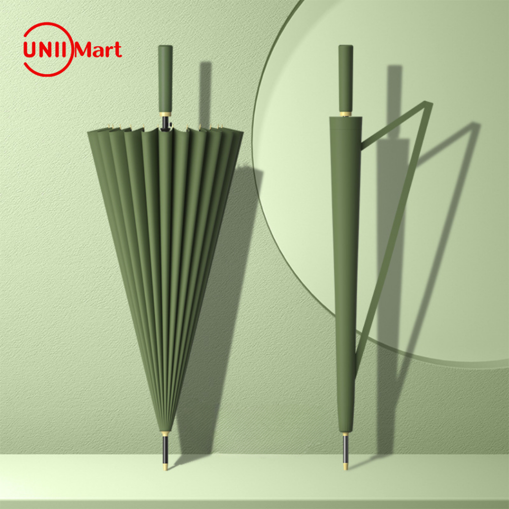 Ô che mưa KAW 24 nan bằng thép bản cao cấp siêu chắc chắn - Chống thấm nước và tia UV hiệu quả - Hàng chính hãng