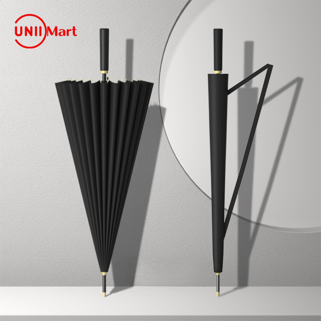 Ô che mưa KAW 24 nan bằng thép bản cao cấp siêu chắc chắn - Chống thấm nước và tia UV hiệu quả - Hàng chính hãng