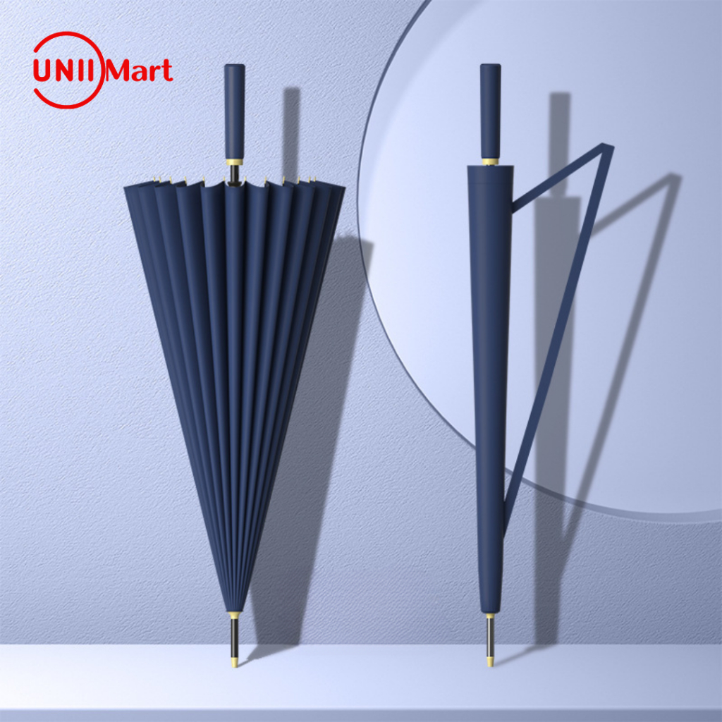 Ô che mưa KAW 24 nan bằng thép bản cao cấp siêu chắc chắn - Chống thấm nước và tia UV hiệu quả - Hàng chính hãng