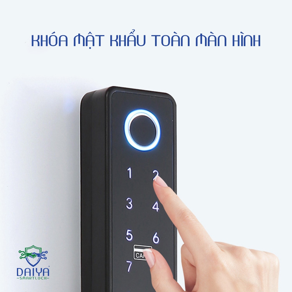 Khóa thông minh DAIYA SMART LOCK ND08 chống thấm nước mở khóa vân tay siêu nhanh, siêu nhạy